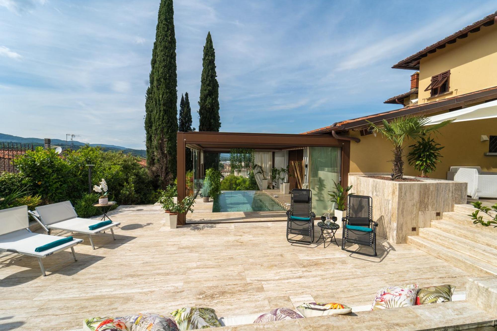 Villa Desideria Figline Valdarno Bagian luar foto